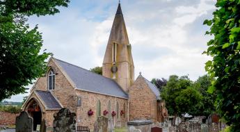 St Martin de Grouville - Church Panel